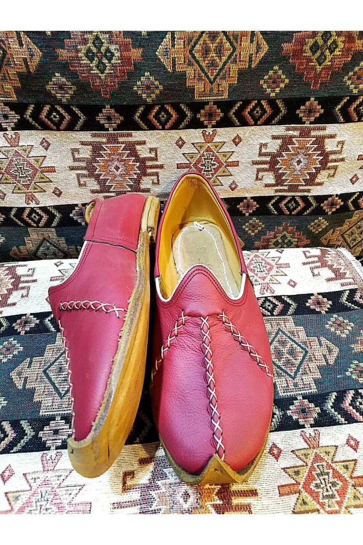 Örgülü Yemeni Bordo